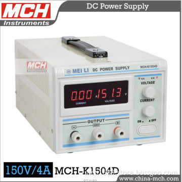 600W 150V 4A Single Channel Output Switching Type Variable DC Power Supply with CE & RoHS (MCH-K1504D)